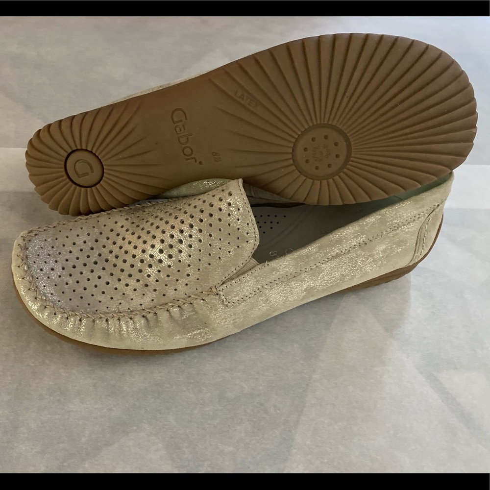 Gabor Soft Mocassin Figaro Silver women's shoes